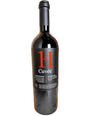 Cuvé 1+1 (  Rulandské modré+Zweigeltrebe)